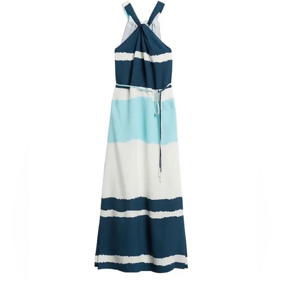 SOLD NWT Banana Republic Halter Summer Long Maxi Dress 0 Petite